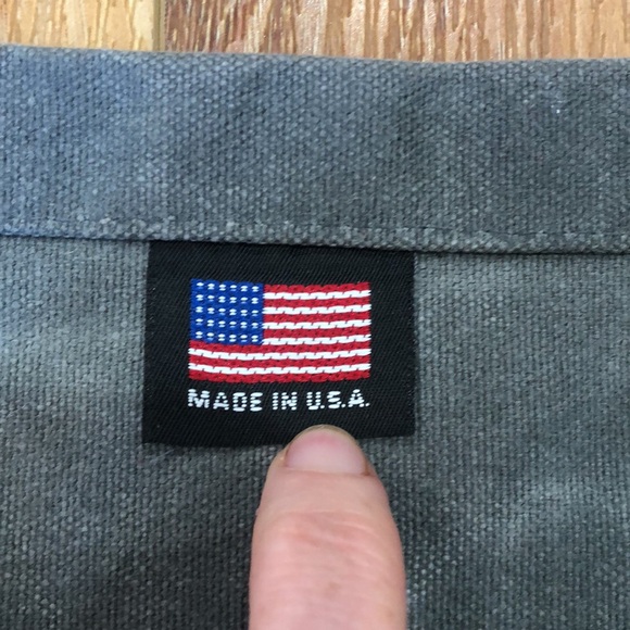 LIMITED EDITION John Varvatos Imported From Detroit Canvas Bag Leather Handles - Picture 3 of 5